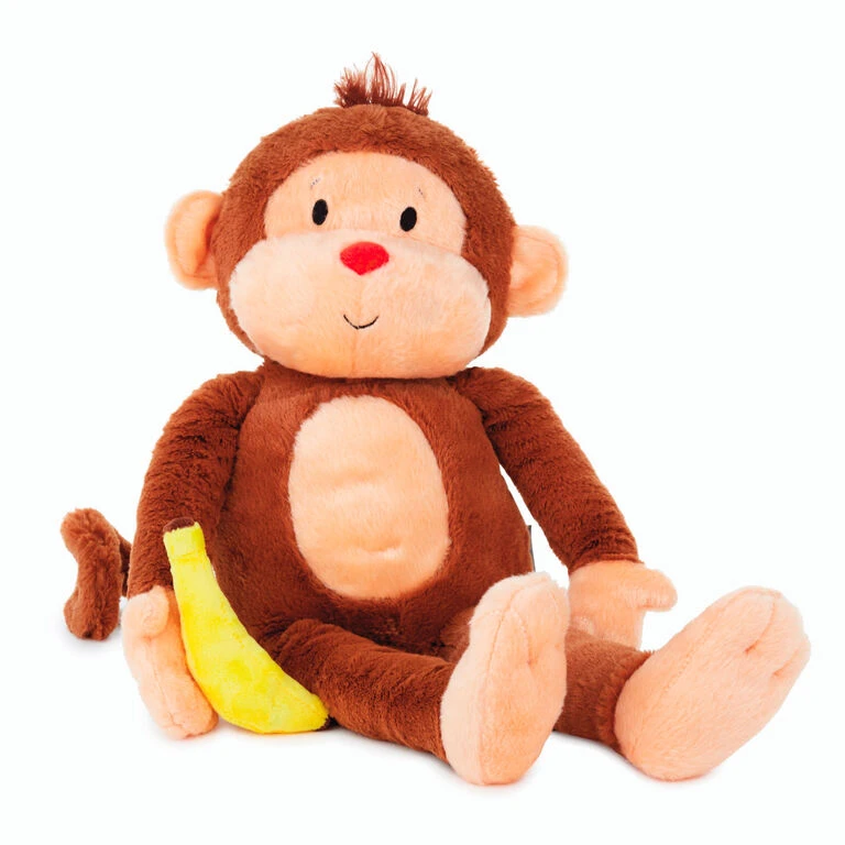 Hallmark Goin' Bananas Monkey Singing Stuffed Animal, 12" 1 Hallmark Goin' Bananas Monkey Singing Stuffed Animal, 12"
