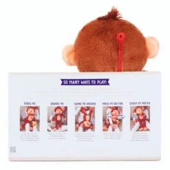 Hallmark Goin' Bananas Monkey Singing Stuffed Animal, 12" 9 Hallmark Goin' Bananas Monkey Singing Stuffed Animal, 12" -Hallmark Sales Goin Bananas Interactive Monkey Stuffed Animal With Sound 1PSB2187 05