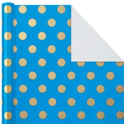 Hallmark Gold And Jewel Tones 3-Pack Wrapping Paper, 105 Sq. Ft. Total -Hallmark Sales Gold and Jewel Tones 3Pack Wrapping Paper Rolls 5EWR6389 06