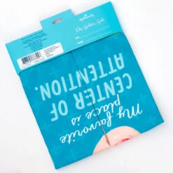 Hallmark Blanche The Golden Girls Center Of Attention Novelty Crew Socks 9 Hallmark Blanche The Golden Girls Center Of Attention Novelty Crew Socks -Hallmark Sales Golden Girls Blanche Funny Novelty Crew Socks 1GOL1052 05