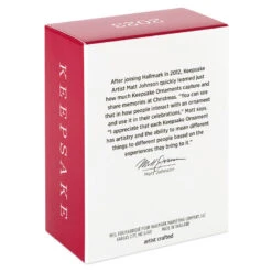 Hallmark Grandson Christmas Sweater 2023 Ornament -Hallmark Sales Grandson Snowman Sweater 2023 Keepsake Ornament 1399QGO2557 05