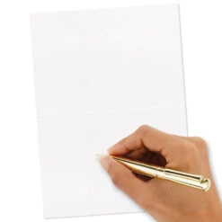 Hallmark Gray And Gold Bulk Blank Thank-You Notes, Pack Of 50 -Hallmark Sales Gray and Gold Bulk Blank ThankYou Notes Multipack 3THK2522 06