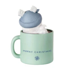 Hallmark Great-Grandson Hot Cocoa Mug 2023 Ornament 11 Hallmark Great-Grandson Hot Cocoa Mug 2023 Ornament -Hallmark Sales GreatGrandson Snowman in Mug Keepsake Ornament 1399QGO2567 06