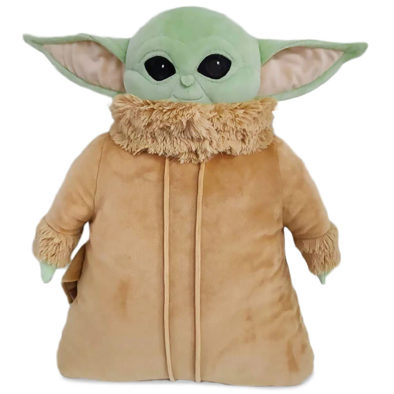 Pillow Pets Disney Star Wars: The Mandalorian Grogu Plush Toy, 16" 2 Pillow Pets Disney Star Wars: The Mandalorian Grogu Plush Toy, 16" - Image 2