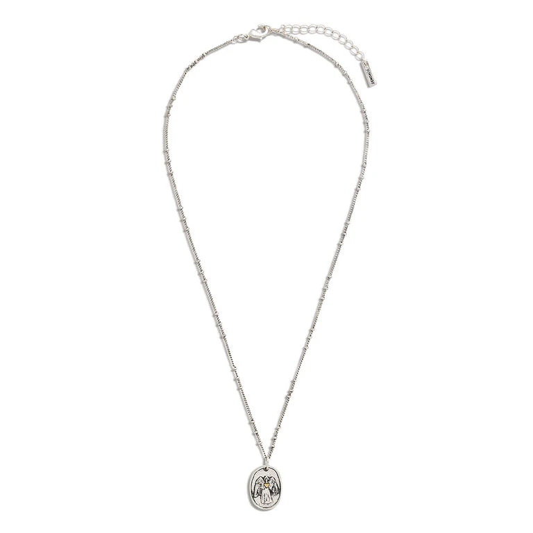 Demdaco Guardian Angel Charm Necklace, 18" 1 Demdaco Guardian Angel Charm Necklace, 18"