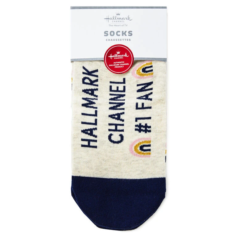 Hallmark Channel Happily Ever After Novelty Crew Socks 4 Hallmark Channel Happily Ever After Novelty Crew Socks - Image 4
