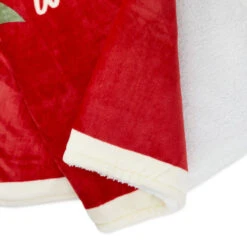 Hallmark Channel Red Oversized Blanket, 60x80 -Hallmark Sales Hallmark Channel FamilySized Blanket 1XKT3505 06