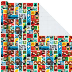 Hallmark Harry Potter™ 3-Pack Assorted Wrapping Paper, 60 Sq. Ft. Total -Hallmark Sales Harry Potter Assorted Wrapping Paper Pack 5EWR2958 04