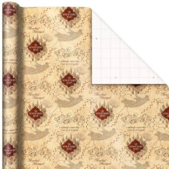 Hallmark Harry Potter™ 3-Pack Assorted Wrapping Paper, 60 Sq. Ft. Total -Hallmark Sales Harry Potter Assorted Wrapping Paper Pack 5EWR2958 05