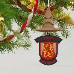 Hallmark Sales -Hallmark Sales Harry Potter Sorting Hat Personalized Ornament Gryffindor 2499QHE1883B5 02