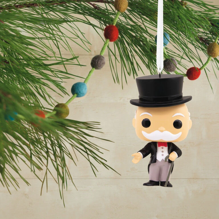 Hasbro® Mr. Monopoly Funko POP!® Hallmark Ornament 2 Hasbro® Mr. Monopoly Funko POP!® Hallmark Ornament - Image 2