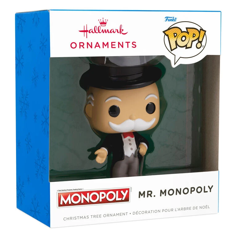 Hasbro® Mr. Monopoly Funko POP!® Hallmark Ornament 4 Hasbro® Mr. Monopoly Funko POP!® Hallmark Ornament - Image 4