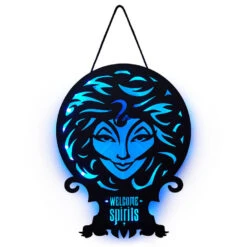 Hallmark Disney The Haunted Mansion Madam Leota Lighted Hanging Sign, 11x16 6 Hallmark Disney The Haunted Mansion Madam Leota Lighted Hanging Sign, 11x16 -Hallmark Sales Haunted Mansion Madame Leota Metal Sign With Light 1HGN1503 03