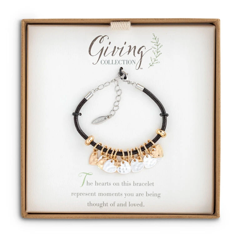 Heart Charms Giving Collection Bracelet 2 Heart Charms Giving Collection Bracelet - Image 2