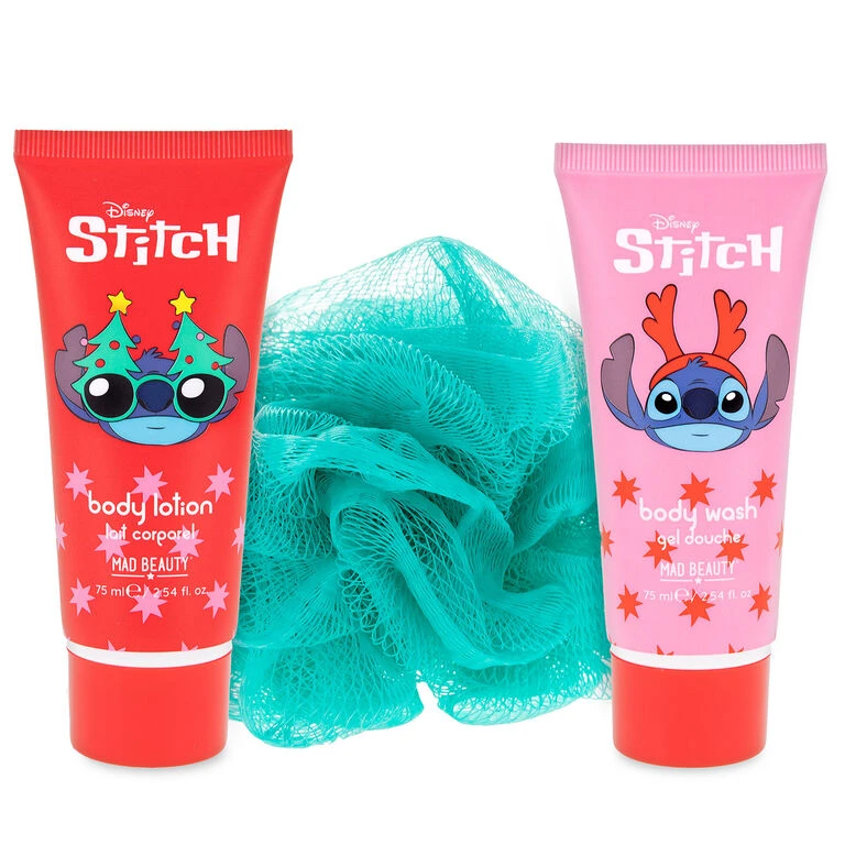 Mad Beauty Disney Stitch At Christmas Body Care Gift Set 1 Mad Beauty Disney Stitch At Christmas Body Care Gift Set