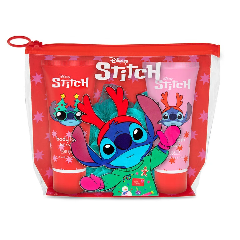 Mad Beauty Disney Stitch At Christmas Body Care Gift Set 2 Mad Beauty Disney Stitch At Christmas Body Care Gift Set - Image 2