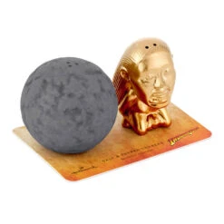 Hallmark Indiana Jones™ Boulder And Idol Salt And Pepper Shakers, Set Of 2 -Hallmark Sales Indiana Jones Boulder and Idol Salt and Pepper Shakers 1IDJ1003 04