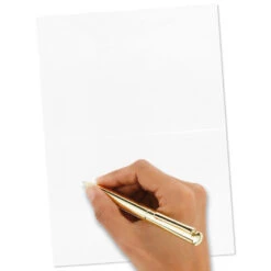 Hallmark Bulk Ivory And Gold Blank Wedding Thank-You Notes, Box Of 100 -Hallmark Sales Ivory and Gold Blank Wedding ThankYou Notes Bulk Pack 5STZ1065 05