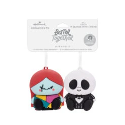Better Together Disney Tim Burton's The Nightmare Before Christmas Jack And Sally Magnetic Hallmark Ornaments, Set Of 2 8 Better Together Disney Tim Burton's The Nightmare Before Christmas Jack And Sally Magnetic Hallmark Ornaments, Set Of 2 -Hallmark Sales Jack Skellington and Sally Christmas Ornaments 3HCM2400 04