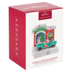 Hallmark Happy Holiday Parade Collection Joanne's Christmas Boutique Musical Ornament With Light -Hallmark Sales Joannes Christmas Boutique Shop Keepsake Ornament 3499QGO2517 04