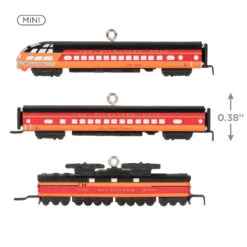 Hallmark Mini Lionel® Milwaukee Road EP-2 Passenger Ornaments, Set Of 3 -Hallmark Sales Lionel Trains Milwaukee Road Cars Keepsake Ornaments 2299QXM9287 03