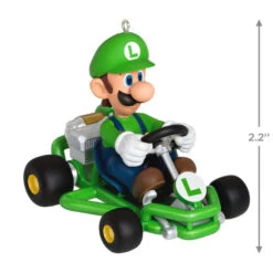 Hallmark Nintendo Mario Kart™ Luigi Ornament 8 Hallmark Nintendo Mario Kart™ Luigi Ornament -Hallmark Sales Mario Kart Luigi Keepsake Ornament 1899QXI6337 03