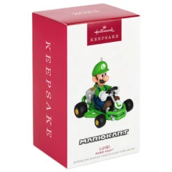 Hallmark Nintendo Mario Kart™ Luigi Ornament 9 Hallmark Nintendo Mario Kart™ Luigi Ornament -Hallmark Sales Mario Kart Luigi Keepsake Ornament 1899QXI6337 04