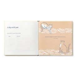 Our First Year Together: A Memory Keeper For Your New Cat Book 6 Our First Year Together: A Memory Keeper For Your New Cat Book -Hallmark Sales Memory Keeper Book for Your New Cat 10578 03