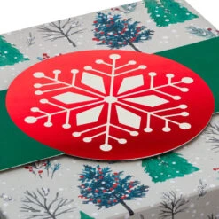 Hallmark Merry And Bright 3-Pack Christmas Gift Boxes, Assorted Sizes And Designs -Hallmark Sales Merry and Bright Assorted Christmas Gift Boxes 5XBC1129 05