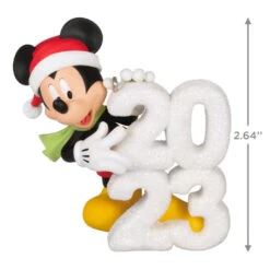 Hallmark Disney Mickey Mouse A Year Of Disney Magic 2023 Ornament -Hallmark Sales Mickey Mouse 2023 Keepsake Ornament 1799QXD6537 03