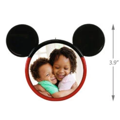 Hallmark Disney Mickey Mouse Ears Silhouette Personalized Photo Ornament -Hallmark Sales Mickey Mouse Ears Shape Personalized Photo Ornament 2499QHE1962B3 03