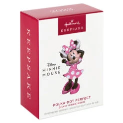Hallmark Disney Minnie Mouse Polka-Dot Perfect Ornament -Hallmark Sales Minnie Mouse PolkaDot Dress Keepsake Ornament 1699QXD6539 04
