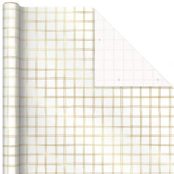 Hallmark Modern Holiday 3-Pack Wrapping Paper Assortment, 120 Sq. Ft. -Hallmark Sales Modern Holiday Wrapping Paper 5JXW1205 05