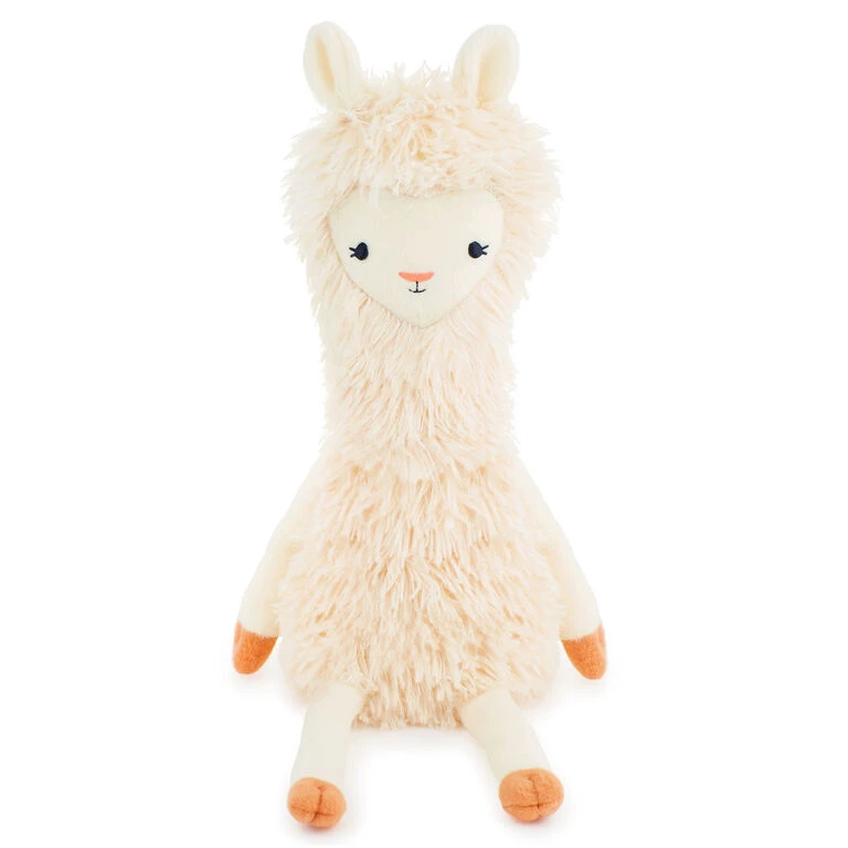 Hallmark MopTops Llama Stuffed Animal With You Make Me Smile Board Book 2 Hallmark MopTops Llama Stuffed Animal With You Make Me Smile Board Book - Image 2