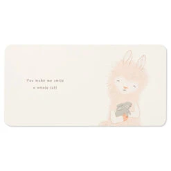 Hallmark MopTops Llama Stuffed Animal With You Make Me Smile Board Book 11 Hallmark MopTops Llama Stuffed Animal With You Make Me Smile Board Book -Hallmark Sales MopTops Plush Llama Stuffed Animal Board Book 1KID1534 06