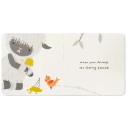 Hallmark MopTops Highland Sheep Stuffed Animal With You Are Kind Board Book 11 Hallmark MopTops Highland Sheep Stuffed Animal With You Are Kind Board Book -Hallmark Sales MopTops Plush Sheep Stuffed Animal Board Book 1KID1535 06