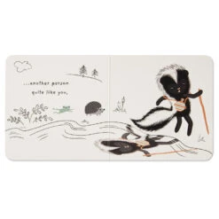 Hallmark MopTops Skunk Stuffed Animal With You Are Unique Board Book 11 Hallmark MopTops Skunk Stuffed Animal With You Are Unique Board Book -Hallmark Sales MopTops Plush Skunk Stuffed Animal and Board Book 1KID2082 06