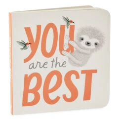 Hallmark MopTops Sloth Stuffed Animal With You Are The Best Board Book 9 Hallmark MopTops Sloth Stuffed Animal With You Are The Best Board Book -Hallmark Sales MopTops Plush Sloth Stuffed Animal and Board Book 1KID2083 04