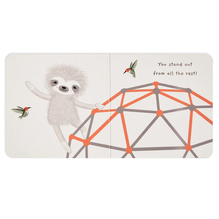 Hallmark MopTops Sloth Stuffed Animal With You Are The Best Board Book 6 Hallmark MopTops Sloth Stuffed Animal With You Are The Best Board Book - Image 6