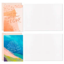 Hallmark Morgan Harper Nichols Booklet Of Assorted Blank Note Cards, Pack Of 12 -Hallmark Sales Morgan Harper Nichols Blank Note Cards in Booklet 3SOM1192 06