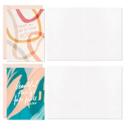 Hallmark Morgan Harper Nichols Booklet Of Assorted Blank Note Cards, Pack Of 12 -Hallmark Sales Morgan Harper Nichols Blank Note Cards in Booklet 3SOM1192 07
