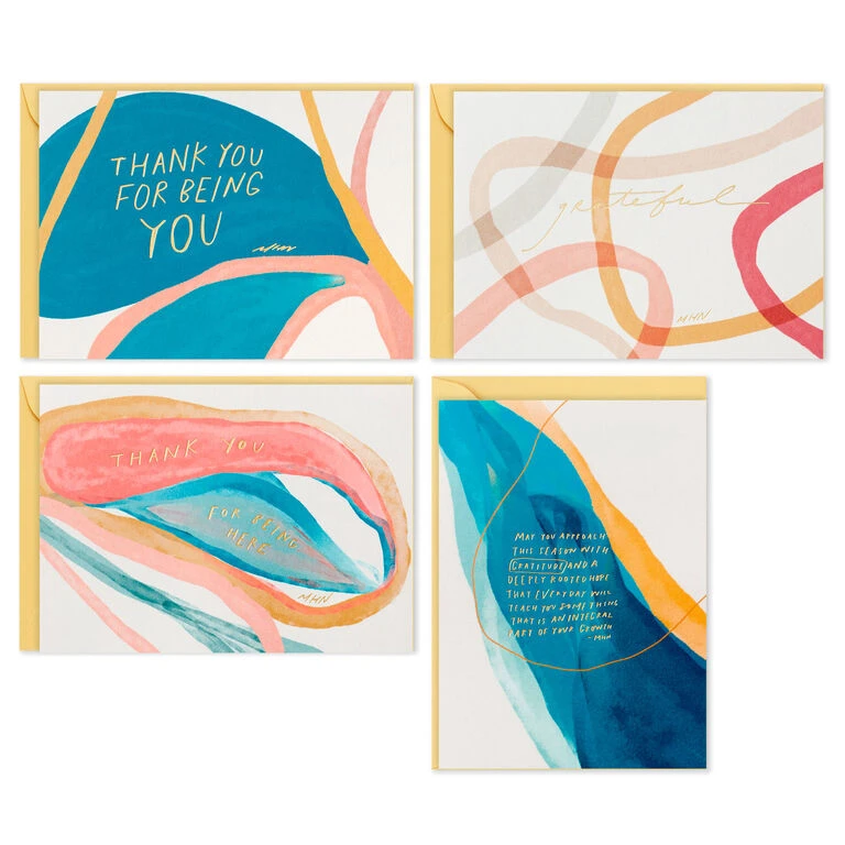 Hallmark Morgan Harper Nichols Assorted Blank Note Cards In Caddy, Pack Of 40 2 Hallmark Morgan Harper Nichols Assorted Blank Note Cards In Caddy, Pack Of 40 - Image 2