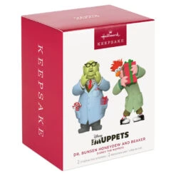 Hallmark Disney The Muppets Dr. Bunsen Honeydew And Beaker Ornaments, Set Of 2 -Hallmark Sales Muppets Dr. Bunsen and Beaker Keepsake Ornaments 2999QXD6759 05