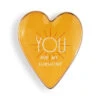 Demdaco My Sunshine Art Heart Trinket Dish