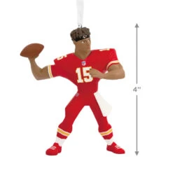 NFL Kansas City Chiefs Patrick Mahomes II Hallmark Ornament -Hallmark Sales NFL Kansas City Chiefs Patrick Mahomes II Christmas Ornament 1OSL1547 03