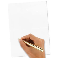 Hallmark Bulk Navy And Gold Assorted Blank Thank-You Notes, Box Of 120 -Hallmark Sales Navy and Gold Assorted Blank ThankYou Notes Bulk Pack 5STZ1064 05