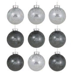 Hallmark Disney Tim Burton's The Nightmare Before Christmas Halloween Town Glass Ornaments, Set Of 9 -Hallmark Sales Nightmare Before Christmas Glass Ball Keepsake Ornaments 2999QSB6289 06