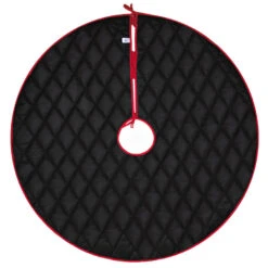 Hallmark Disney Tim Burton's The Nightmare Before Christmas Halloween Town Christmas Tree Skirt, 48" -Hallmark Sales Nightmare Before Christmas Keepsake Tree Skirt 7999QFM3939 06