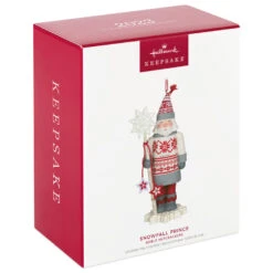 Hallmark Noble Nutcrackers Snowfall Prince Ornament -Hallmark Sales Nutcracker in Sweater Keepsake Ornament 2499QXR8147 04