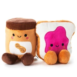 New Release 17 Hallmark Better Together Peanut Butter And Jelly Magnetic Plush, 5"